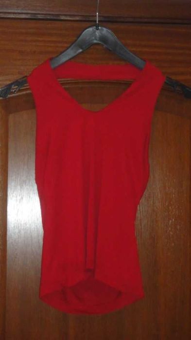 Top de senhora vermelho SMF Semaforo