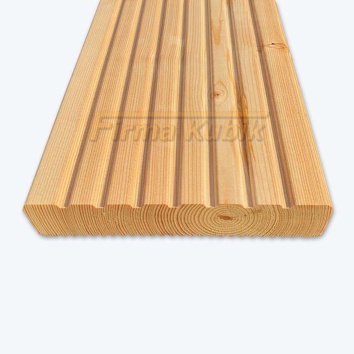 MODRZEW KANADYJSKI /syberyjski deska tarasowa 27x143 mm Ryflowana