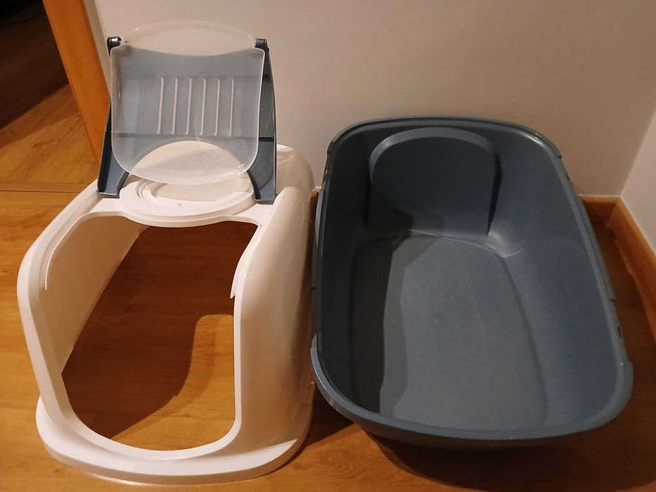 Casa de banho para gatos