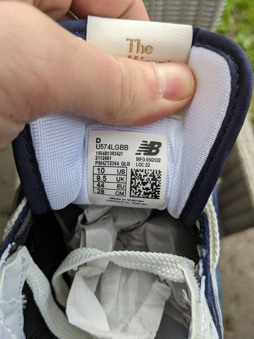 Уцінка! Кросівки New Balance 574 Legacy 'Navy Angora' 44 28 см