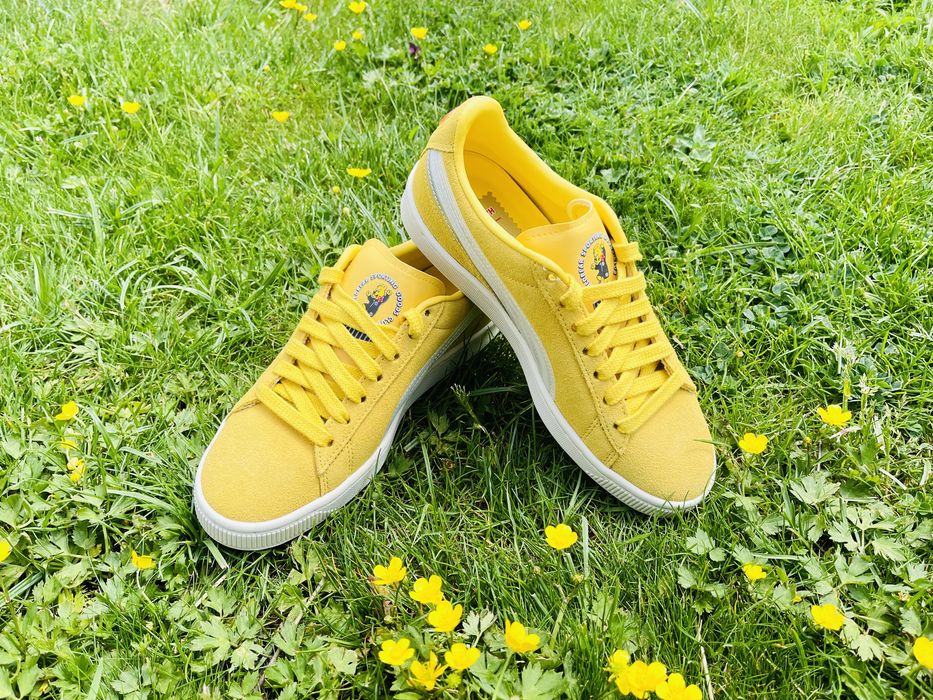 Кроссовки Puma x Haribo Suede Triplex Yellow