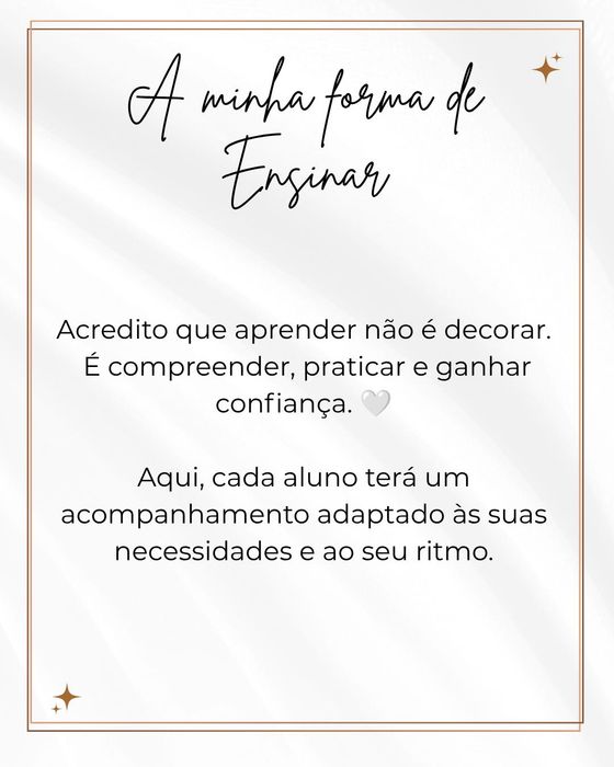 Explicações de Português e Espanhol