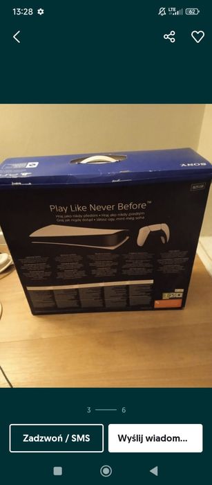 Pudło box PlayStation 5