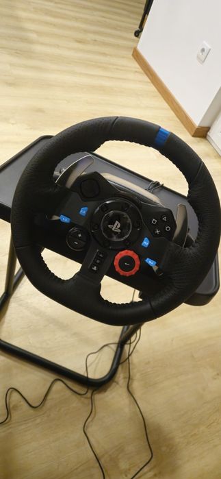 Volante Logitech G29 + Pedais + Gran Turismo 7 (Como Novo)