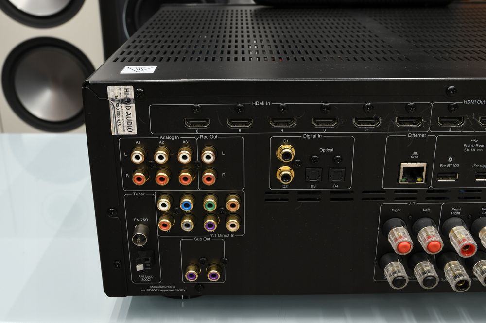 Zadbany amplituner do kina domowego 7.2 Cambridge Audio CXR120 + pilot