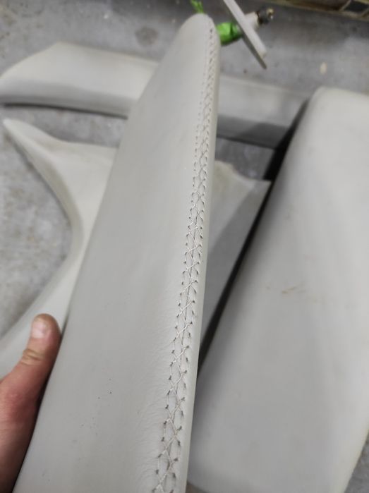 Потолок Стеля Серая Натуральная Кожа БМВ Е32 не Long Под Люк BMW HELP