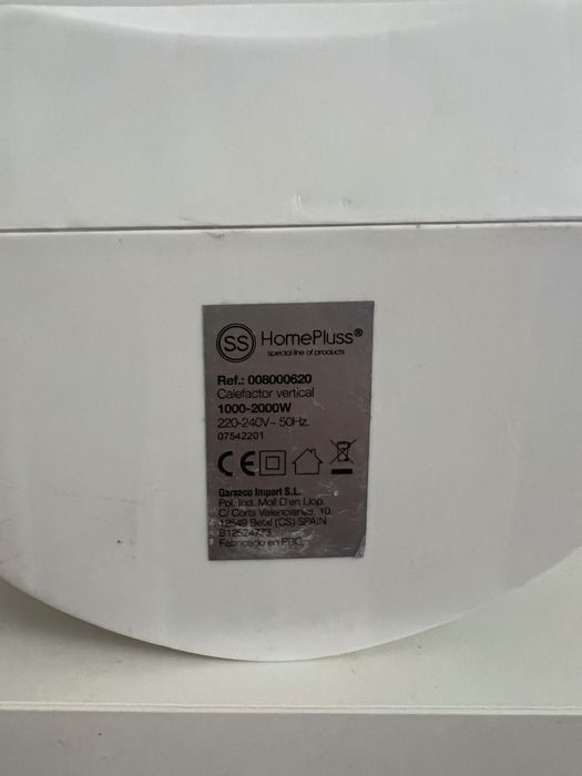 Aquecedor Elétrico – Como Novo