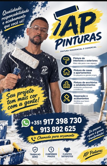 AP PINTURAS - pintor profissional.