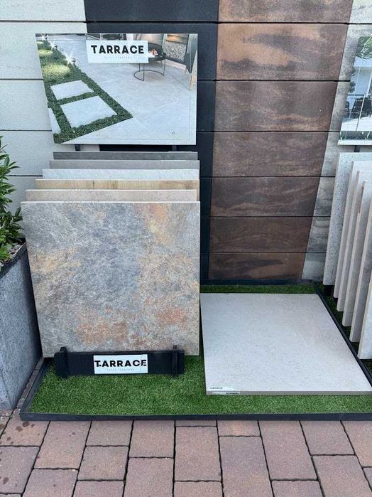 Płyta gresowa, płyty tarasowe TARRACE GRES 60x60x2 cm granito schwarz