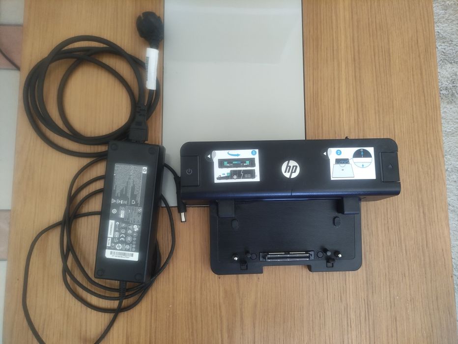 Hp elitebook 8440 i5 6gb 240gb+ dock station+suporte+ monitor