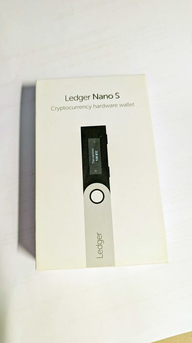 Ledger Nano S pomarańczowy jak nowy