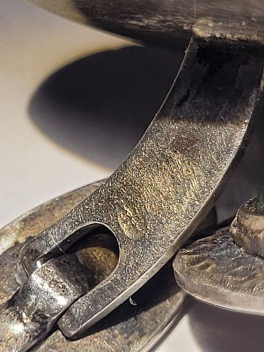 Srebne spinki firmy warmet