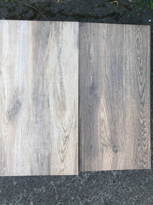 Плитка на пол 30*60см под дерево беж и коричневая