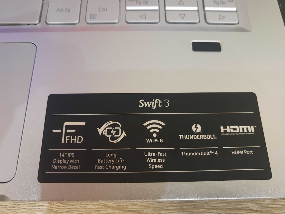 Laptop Acer Swift 3 N20C12 Win11, i5 4x4.2GHz, 16Gb RAM