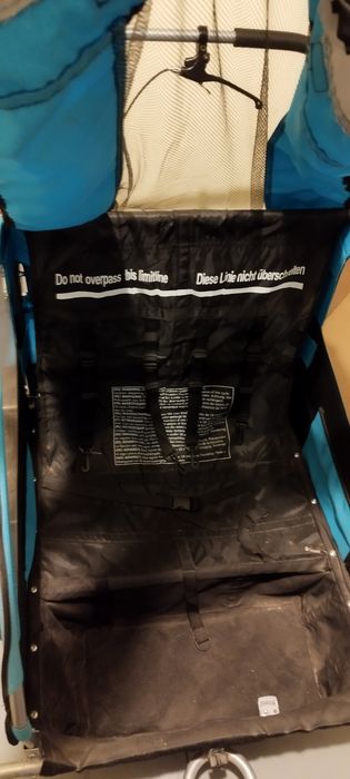 Przyczepa rowerowa dwuosobowa
