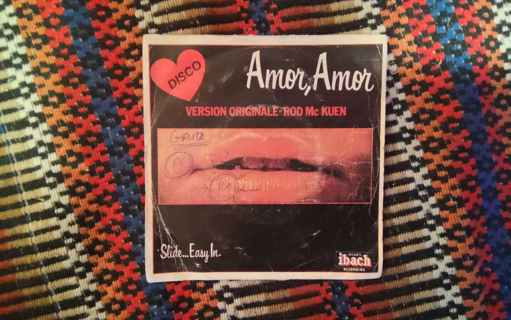 Rod Mc Kuen - Amor - single vinil - portes incluidos