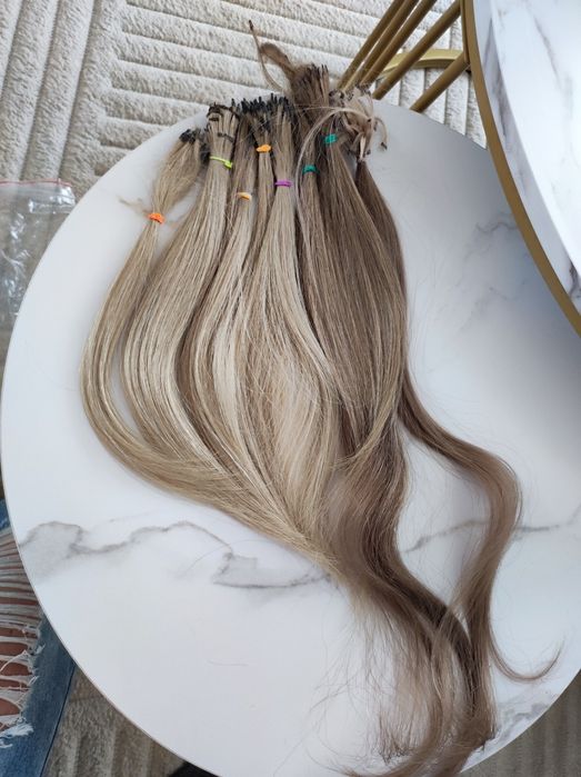 Włosy naturalne słowiańskie blond