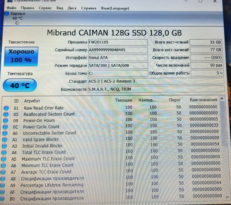 Ноутбук MSI  CX 620/ і5 М430/ 4 Гб./ Новий SSD 128 ГБ.