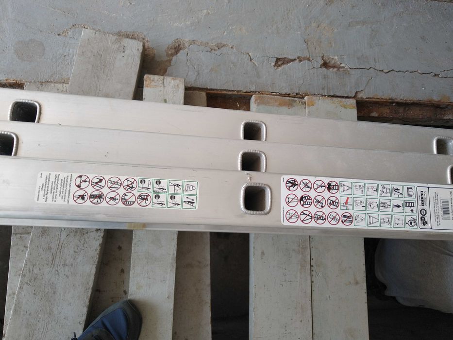 Drabina aluminiowa rozkładana Krause
