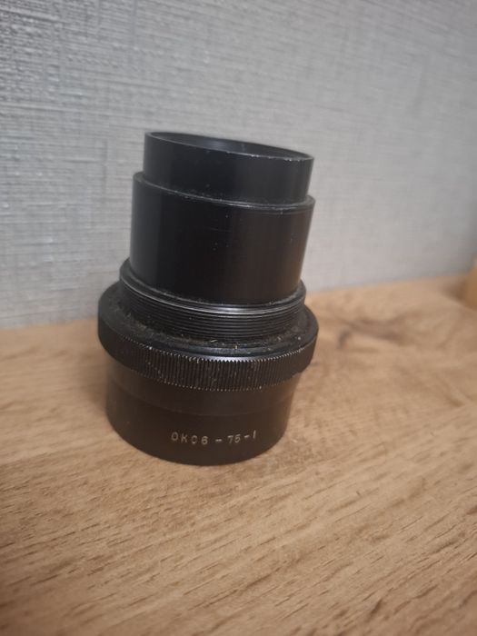 ЛОМО ОКС6-75-1, лінза , обєктив
Оригінальний радянськи