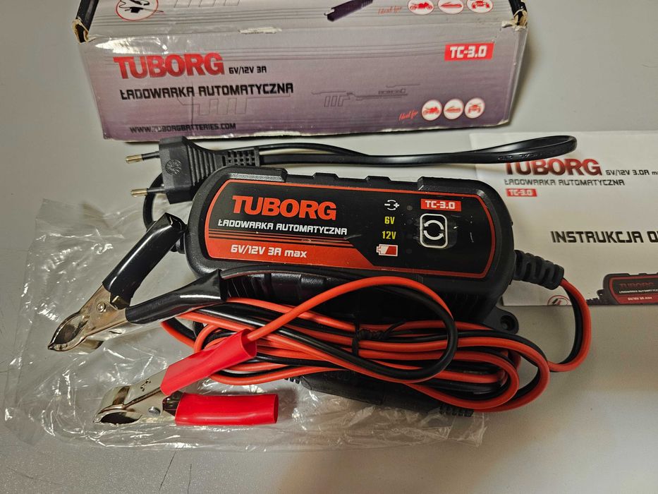 Автоматичний зарядний пристрій Tuborg TC-3.0 6V/12V 3A