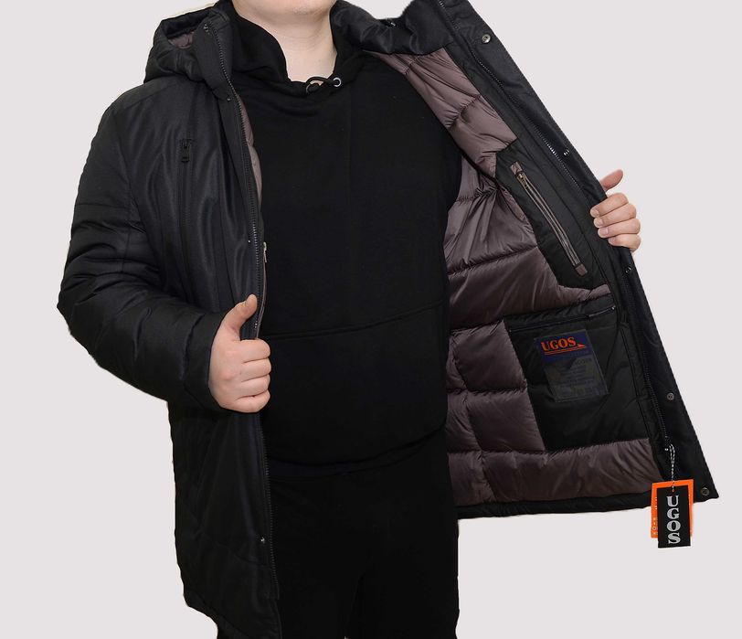 Чоловічий  зимовий пуховик Біопух р. 48-66