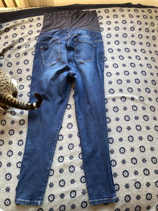 Spodnie ciążowe skinny rozm 44 * extra stan