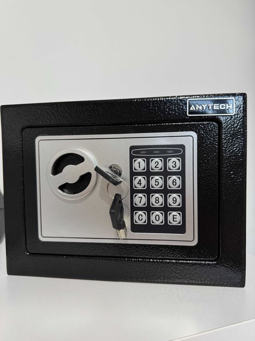 Sejf Domowy Ścienny Kasa Pancerna Stalowy Szyfr Zamek Elektroniczny