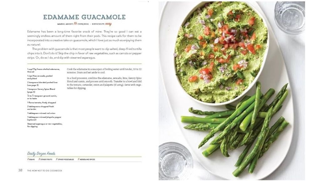 Livro “How not to die, Cookbook” - Michael Greger