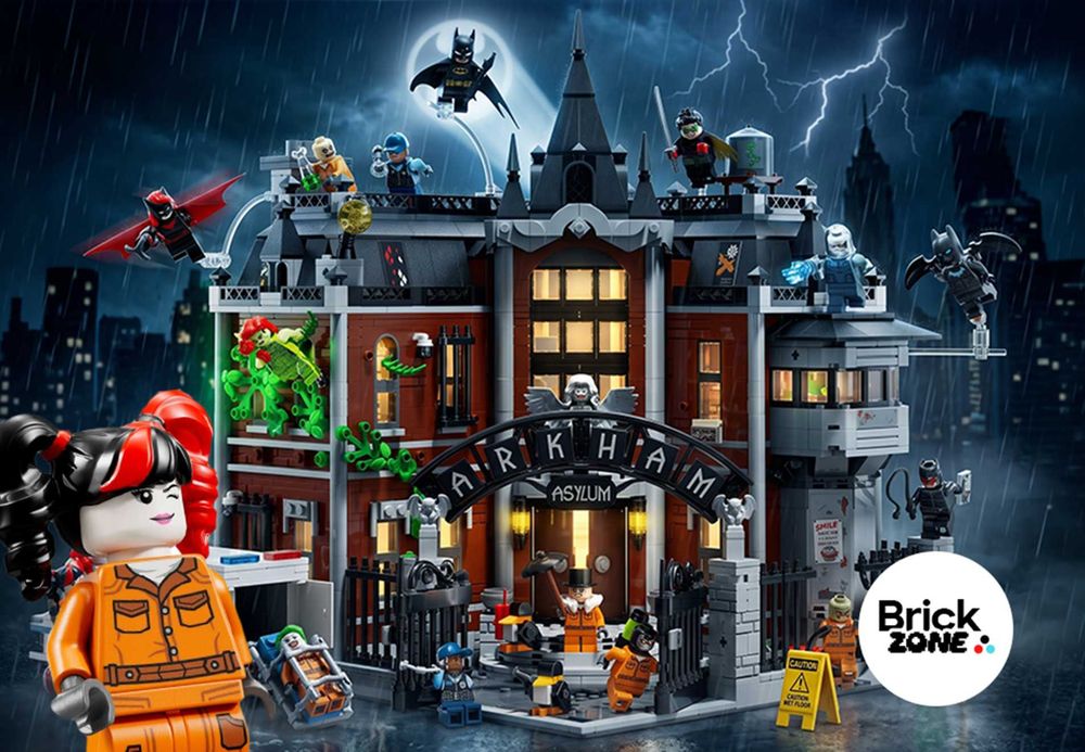 ‼️В КОРОБОЧЦІ‼️Конструктор Batman Arkham Asylum Притулок Аркхем (76300) 2953 деталі‼️