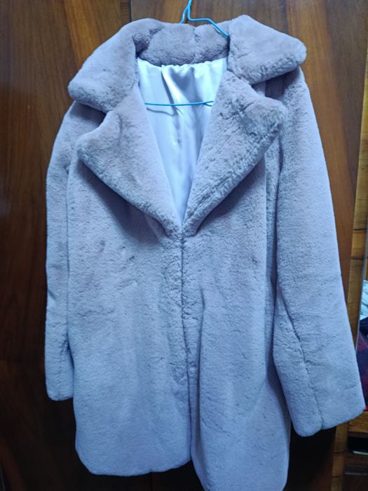 Шуба синтетична р.44 рожева італ.виробництва