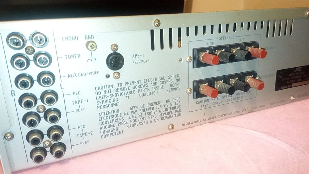 Amplificador integrado JVC mod AX30