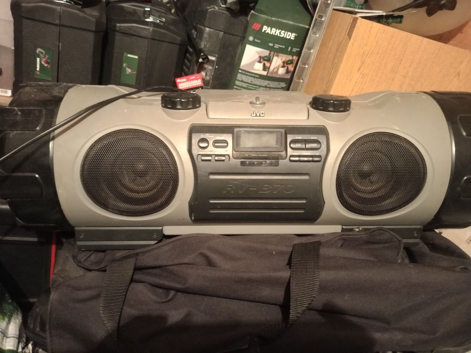 Boombox JVC tuba głośnik