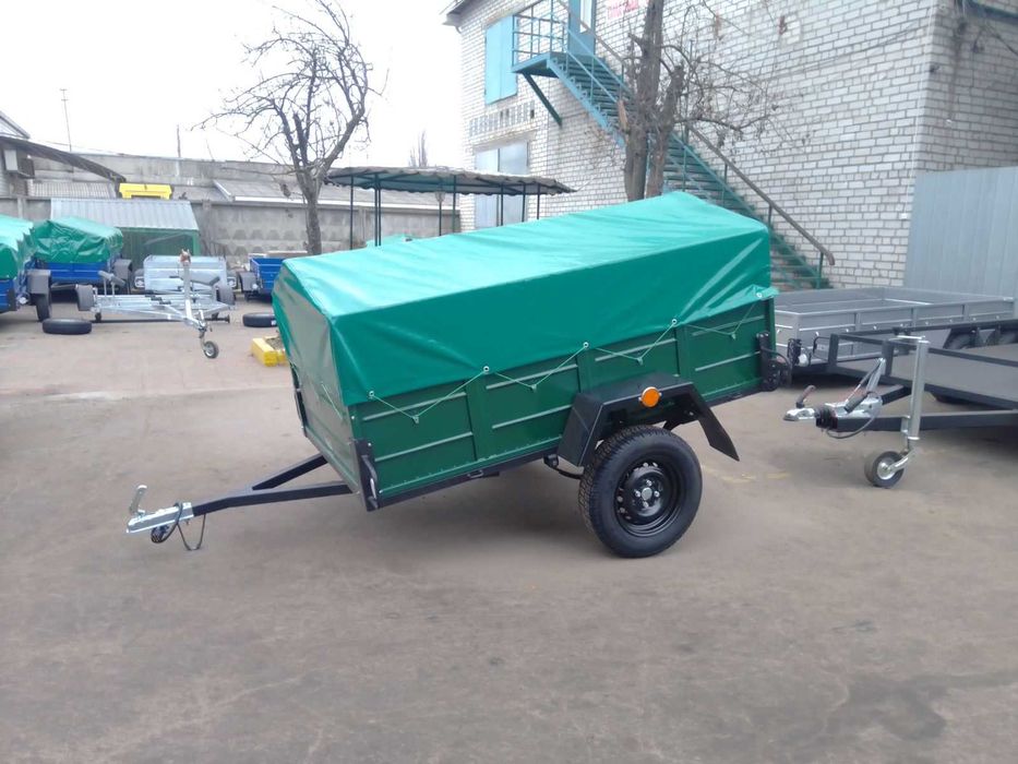 НОВИЙ ПРИЦЕП 2000/1300/510 із заводу з документами. Є доставка.