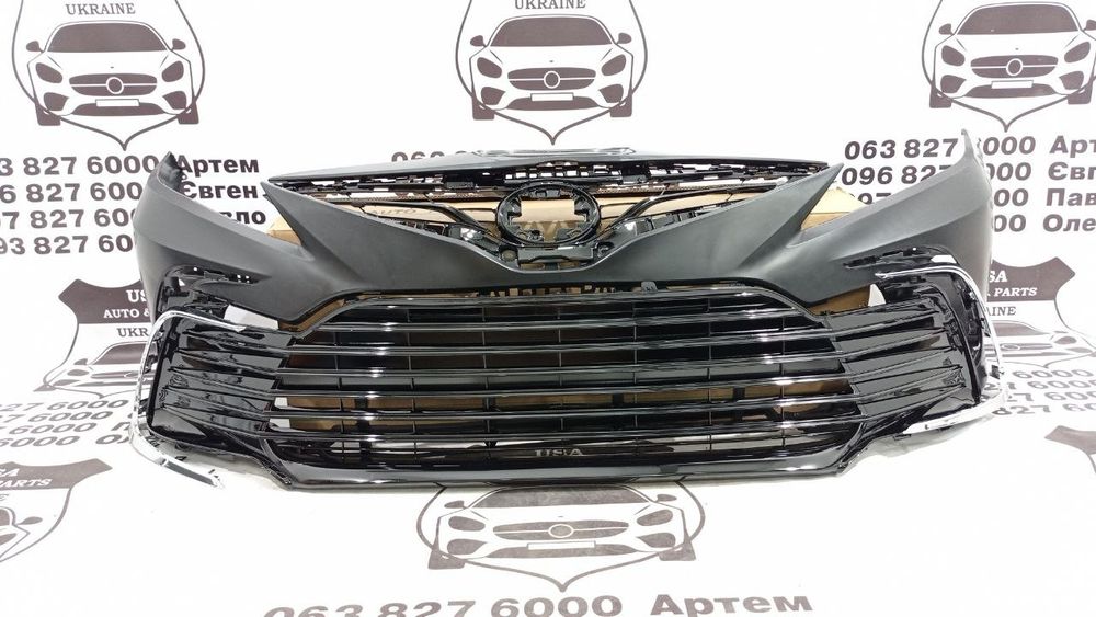 TOYOTA, CAMRY 70, Бампер передний в сборе LE 2018 2019 2020