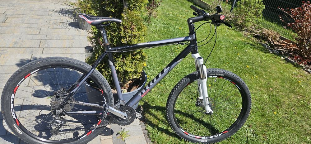Rower MTB WHITE rama XL koła 27,5 deore