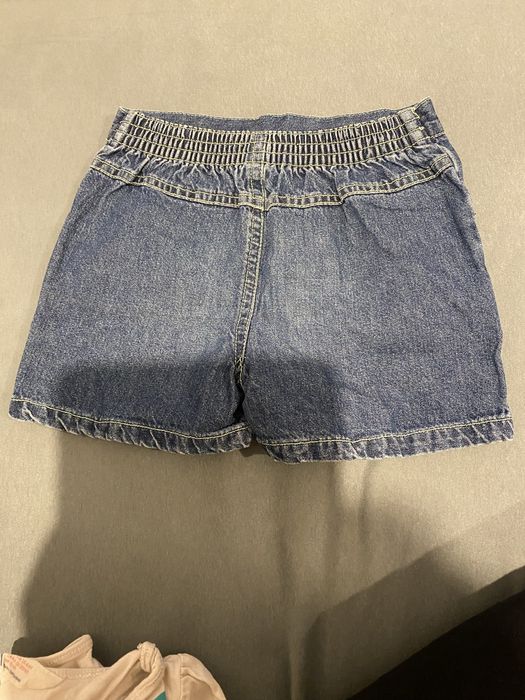 Krótkie spodenki jeansowe 110 dla dziewczynki