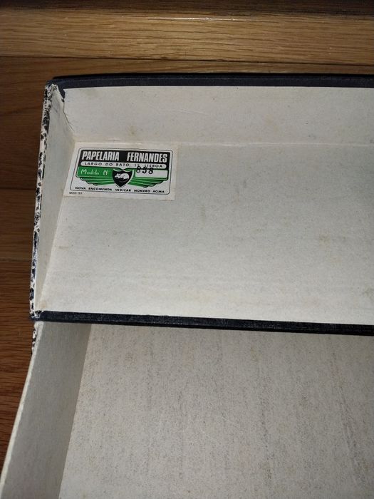 Caixa Arquivadora Antiga - Anos 50