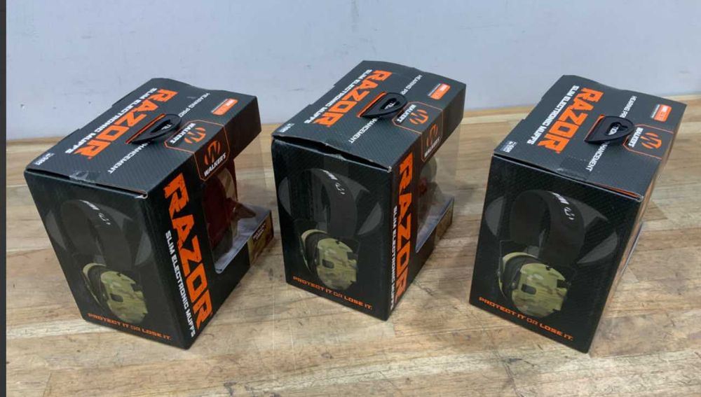 Активні тактичні навушники Walker’s slim Razor Multicam захист слуху