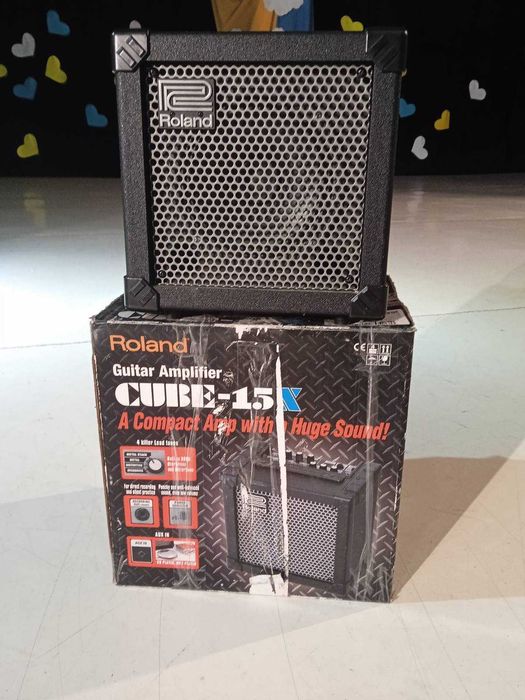 Комбопідсилювач Roland Cube 15x