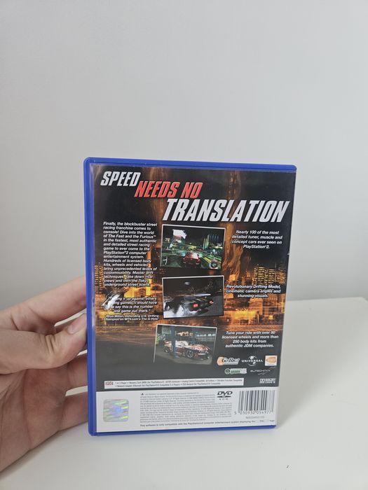 The Fast and the Furious PS2 PlayStation