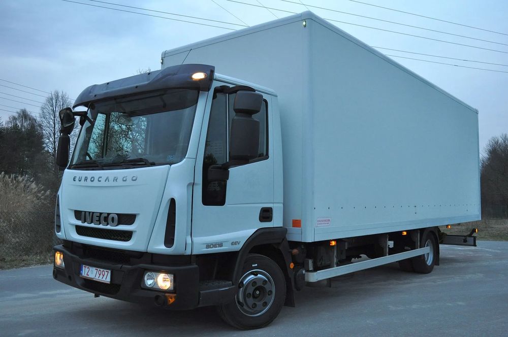 Iveco 80E18 Eurocargo EEV ML 80 E18  PRZEBIEG !!! Piękne IVECO 80e18 EUROCARGO ~ Kontener ~ OKAZJA