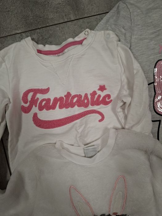 Zestaw 3 bluzy rozm 92