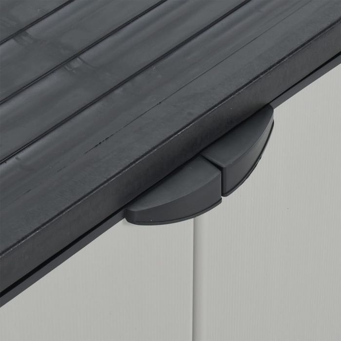 Kosz Na Na Śmieci, W Formie Szafki, Szaro-Czarny, 68X40X85 Cm