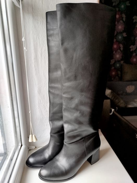 Продам сапоги натуральная кожа