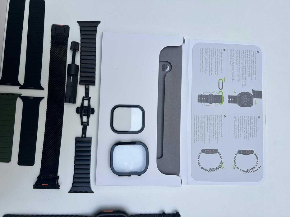 Apple Watch  preto,  Ultra 3 - Estado irrepreensível