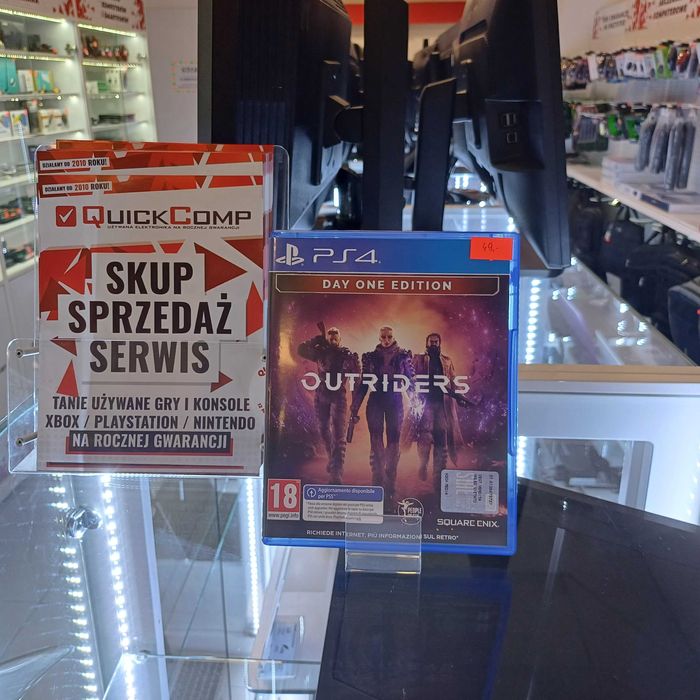 Gra PlayStation 4 PS4 / PS5 Outriders Day One Edition Gwarancja 1 rok