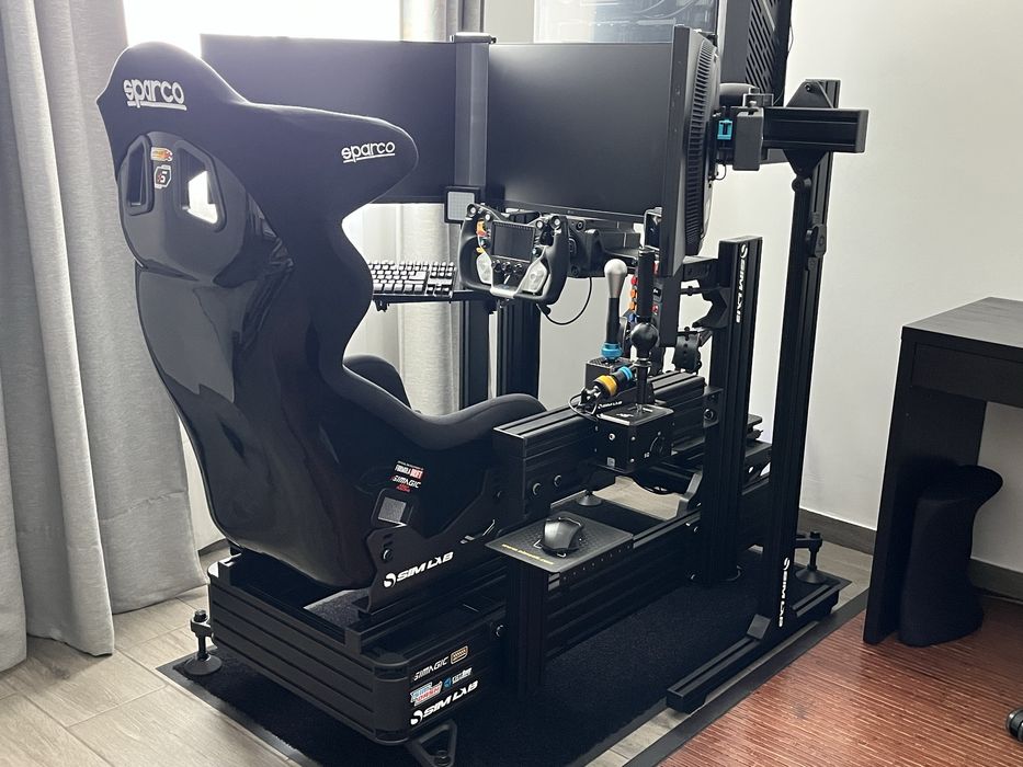 Simracing simulador NOVO TROCO