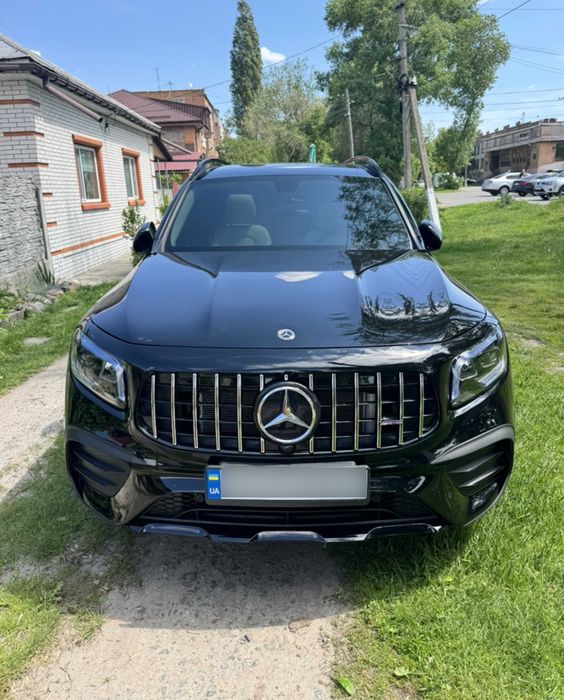 передний бампер mercedes glb x247 w247 amg glb35 AMG Решетка амг