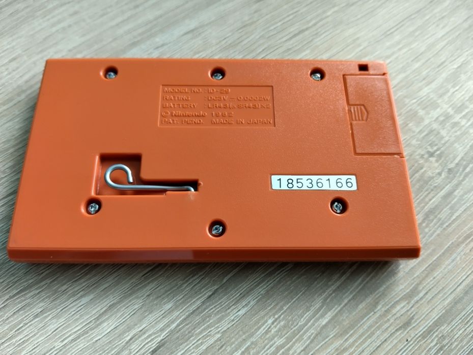 Nintendo Game&Watch Fire Attack-1982r